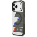 BMW M IML Metal Buttons Tricolor Lines MagSafe Apple iPhone 17 Pro anthracite