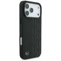 Mercedes Leather Laurel Leaves MagSafe Apple iPhone 17 Pro Max black