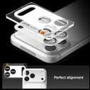 Spigen Optik Pro XL Glas.tr ez Fit Camera Protector Apple iPhone 17 Pro Max Silver