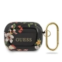 Guess GUACAPTPUBKFL04 Apple AirPods Pro cover black N.4 Flower Collection