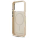 Karl Lagerfeld Karl & Choupette Pins MagSafe Apple iPhone 17 Pro Max beige