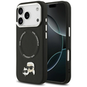 Karl Lagerfeld Karl & Choupette Pins MagSafe Apple iPhone 17 Pro Max black