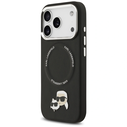 Karl Lagerfeld Karl & Choupette Pins MagSafe Apple iPhone 17 Pro Max black