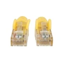 INTELLINET Patchkabel RJ45 U/UTP Cat6 1.00m Hebelschutz κίτρινο