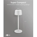 Goobay Διακοσμητικό Φωτιστικό LED Θερμό Λευκό 3000K 25x25εκ. 77676