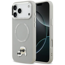 Karl Lagerfeld Karl & Choupette Pins MagSafe Apple iPhone 17 Pro grey