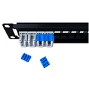 Goobay Keystone Module Rj45 77951 Cat 6a Utp Slim & Short Toolfree Γκρι Dm131154