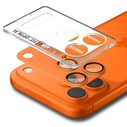 Spigen Optik Pro XL Glas.tr ez Fit Camera Protector Apple iPhone 17 Pro Max Orange
