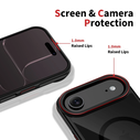 Tech-Protect MagHybrid MagSafe Apple iPhone Air Black/red