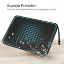Tech-Protect Hardpouch Laptop 13-14 Black/orange