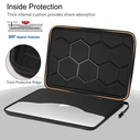 Tech-Protect Hardpouch Laptop 13-14 Black/orange