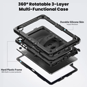 Tech-Protect Solid Samsung Galaxy Tab A9+ / A11+ Plus 11.0 X210 / X215 / X216 / X230 / X235 / X236 Black