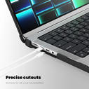 Tech-Protect Smartshell Pro Apple MacBook Pro 14 (M1/M2/M3/M4/M5) Black/clear