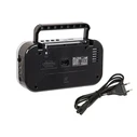 BLOW RA12 Portable Analog AM/FM Radio - Black/Silver