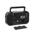 BLOW RA12 Portable Analog AM/FM Radio - Black/Silver