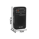 Portable Analog AM/FM Radio BLOW RA20