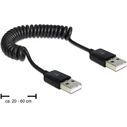 Καλώδιo USB DeLOCK 83239 0.6 m 2.0 A Black