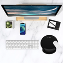 Tech-Protect A200 Mouse Pad With Gel Wrist Rest 25x22.5cm Black