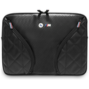 BMW Carbon Pockets&Metal Logo Sleeve 14" black