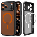 Spigen Ultra Hybrid Mag MagSafe Apple iPhone 17 Pro Frost Black/orange