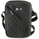 BMW Carbon Pockets&Metal Logo Bag 8" black