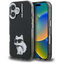 Karl Lagerfeld IML Aquarelle Choupette & Logo Apple iPhone 16 black