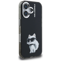 Karl Lagerfeld IML Aquarelle Choupette & Logo Apple iPhone 16 black