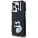 Karl Lagerfeld IML Aquarelle Choupette & Logo Apple iPhone 16 Pro black