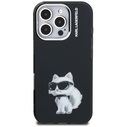 Karl Lagerfeld IML Aquarelle Choupette & Logo Apple iPhone 16 Pro black