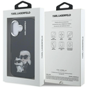 Karl Lagerfeld IML Aquarelle Karl & Choupette & Logo Apple iPhone 16 black