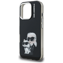 Karl Lagerfeld IML Aquarelle Karl & Choupette & Logo Apple iPhone 16 Pro Max black