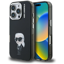 Karl Lagerfeld IML Aquarelle Karl & Logo MagSafe Apple iPhone 16 Pro black