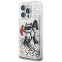 Karl Lagerfeld Liquid Glitter Choupette Logo Apple iPhone 16 Pro Max clear