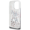 Karl Lagerfeld Liquid Glitter Choupette Logo Apple iPhone 16 Pro Max clear