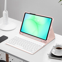 Tech-Protect SmartCase Pen + Keyboard Samsung Galaxy Tab A9+ / A11+ Plus 11.0 X210 / X215 / X216 / X230 / X235 / X236 Pink