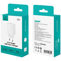 USAMS T69 10.5W 2.1A USB-A Wall Charger White