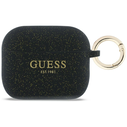 Guess Silicone Glitter Ring Apple AirPods Pro 3 black