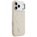 Guess Triangle Logo MagSafe Apple iPhone 17 Pro beige