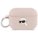 Karl Lagerfeld Monogram Karl Head Apple AirPods Pro 3 pink