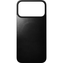 NOMAD Magnetic Leather Back Apple iPhone 17 Pro Max MagSafe, Horween leather (black)