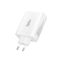 Tech-Protect NC140W-GAN 4-port Network Charger PD 140W / QC3.0 White