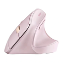 Ugreen M571 Wireless Vertical Mouse 2.4G 4000 DPI 1xAA (pink)