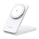 UGREEN W706 MagSafe 15W 2-in-1 Wireless Magnetic Charger (White)