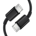 Tech-Protect NCA45W-GAN USB-A, USB-C Network Charger PD 45W / QC3.0 + USB-C Cable Black