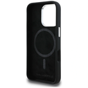 Karl Lagerfeld Silicone Karl&Choupette Sketch MagSafe Apple iPhone 16 Pro Max black