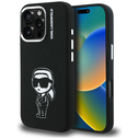 Karl Lagerfeld Silicone Karl Sketch MagSafe Apple iPhone 16 Pro black