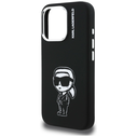 Karl Lagerfeld Silicone Karl Sketch MagSafe Apple iPhone 16 Pro black