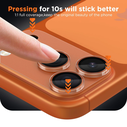 Tech-Protect Camfull Fit+ Apple iPhone 17 Pro Matte Clear