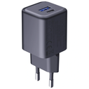 3MK Hyper Charger PD 33W GaN QC4+ PPS AFC FCP SCP USB-A + USB-C black wall charger