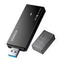 UGREEN CM499 USB Network Card Wi-Fi 6 1800 Mb/s 2.4 + 5 GHz (black)